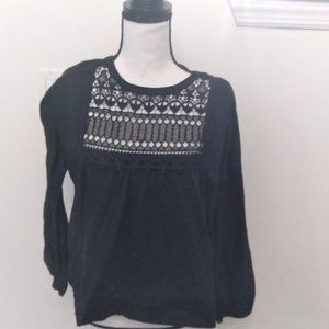 Dixie black swing top sz S NWT